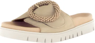 Produktbild von Gabor Damen Pantoletten 63.745.14  Samchevreau Beige  Gr.40