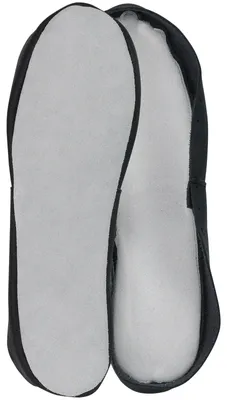 Produktbild von Leder Sohlen für Hüttenschuhe, in vielen Größen verfügbar, inklusive Strickanleitung