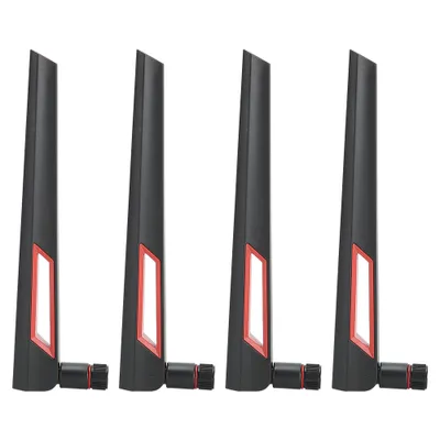 Produktbild von 4-częściowa dookólna antena WLAN SMA Odpowiednia dla RT-AC68U EX6200 AC15 AC3200 AC66U