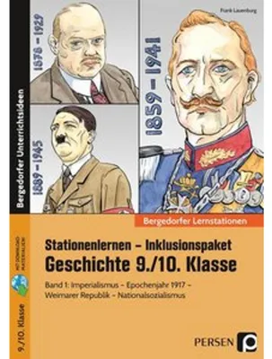 Immagine prodotto di Stationenlernen Geschichte 9/10 Band 1 - inklusiv