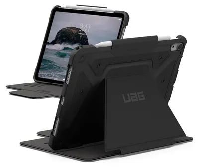 Productafbeelding van UAG Metropolis Bookcase voor de Apple iPad Air 11 inch (2026) M4 / (2025) M3 / (2024) M2 - Black
