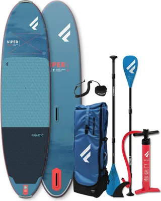 Produktbild von Fanatic Viper Air SLT 11.0 Windsurf iSUP Package AllAround Stand UP Paddle Board
