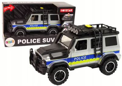 Produktbild von Geländewagen der Polizei 1:14 mit Antrieb