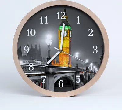 Produktbild von Holzuhr 30fi cm wanduhr - Big Ben