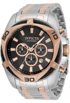 Immagine prodotto di Invicta Bolt 34129 Orologio da Uomo - Movimento al Quarzo - Acciaio Inossidabile con Quadrante Nero - 50 mm