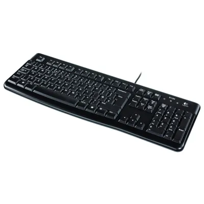 Produktbild von Logitech K120 - Tastatur - USB - Italienisch - Schwarz - OEM
