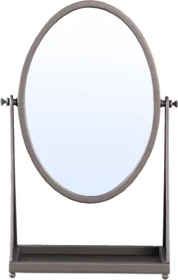 Immagine prodotto di PTMD Specchio Francess - 28x14x43 cm - Ferro - Marrone