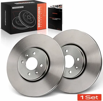 Image de Frankberg 2x disques de frein avant pour Renault Grand Scénic II 1.5L 1.6L 1.9L 2.0L 2003-2009