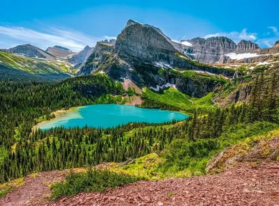 Produktbild von CASTORLAND Puzzlespiel Grinnell Lake 3000 dll