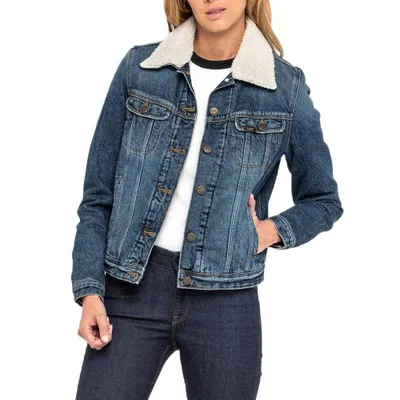 Immagine prodotto di Giacca Lee Sherpa Vintage Indossata XS