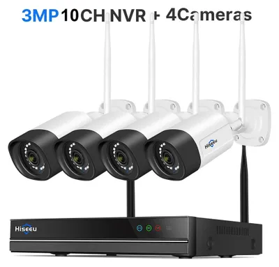 Produktbild von Überwachungskamerasystem - Überwachungskamera - Sicherheitskamera - 2K 5MP Kamera - CMOS - Für den Außenbereich