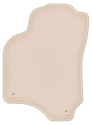 Produktbild von DURBAN Beige Velours-Fahrerfußmatte für Opel Astra G Cabrio, Coupé, bertone (1998-2009)