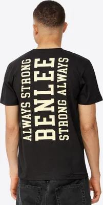 Image de T-shirt homme coupe normale LUKA Black/Yellow XL BENLEE