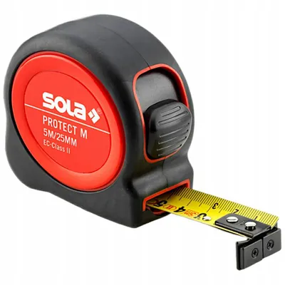 Obrázek produktu pro SOLA | PROTECT M Svinovací metr s magnetickým hákem a třídou přesnosti II