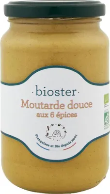Produktbild von SENF MIT 6 GEWÜRZEN 350 g - BIOSTER