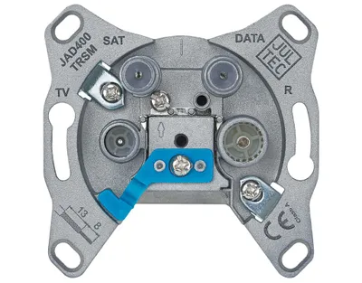 Produktbild von Jultec Stichdose 4-Loch JAD400TRSM 5-2150 MHz TV/RADIO/SAT/MODEM