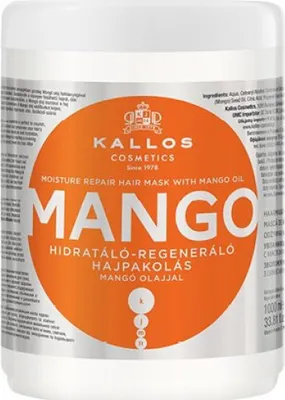 Zdjęcie produktu dla Kallos KJMN Maska z olejkiem Mango, 1000ml