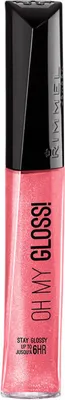 A product shot of Rimmel London Oh My Gloss Lipgloss.