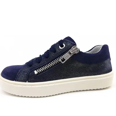 Produktbild von Superfit Heaven Mädchen Sneaker in Blau, Größe 27