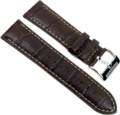 Produktbild von Festina Uhrenarmband Leder Band Dunkelbraun 24mm F16354/5 F16354/2