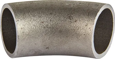 Produktbild von Schweissbogen 3 Zoll 88,9mm 45° lang DN80 Rohrbogen schwarz