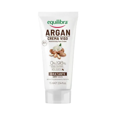 Zdjęcie produktu dla Equilibra Arganowy nawilżający Krem do twarzy, 75 ml