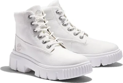 Zdjęcie produktu dla Timberland Greyfield Fabric Boots White EU 37 1/2 Woman White EU 37 1/2