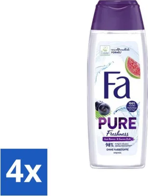 Produktbild von Fa - Duschgel - Pure Frische - Acai & Guave - Erfrischend & Pflegend - 250 ml - Vorteilspack - 4 Stücke