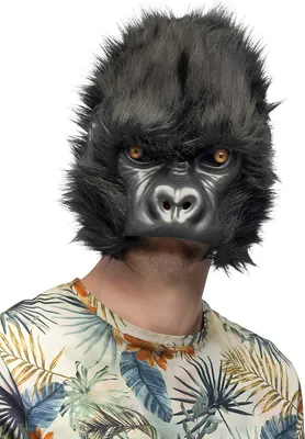 Immagine prodotto di Mezza maschera da gorilla in peluche