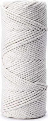 Produktbild von Makrameegarn 3 mm 100 m 3-fädig, viele Farben, Baumwollgarn, Baumwollkordel 3 mm 3-lagig, Makrameekordel, Makrameekordel, Baumwollkordel, Baumwollkord
