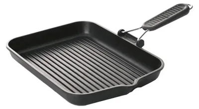 Produktbild von Risoli 00900IN/36T00 Bratpfanne, Gusseisen/Gussaluminium, Induktionsherd-geeignet, Antihaftbeschichtung