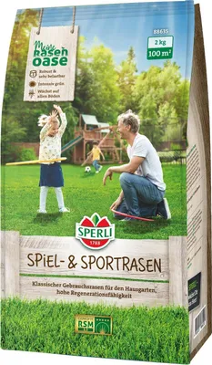 Produktbild von Sperli Spiel- und Sportrasen - 2 kg für ca. 100 m²