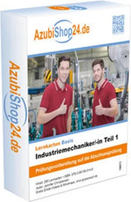 Image de AzubiShop24.de Basis-Lernkarten Industriemechaniker /in Teil 1