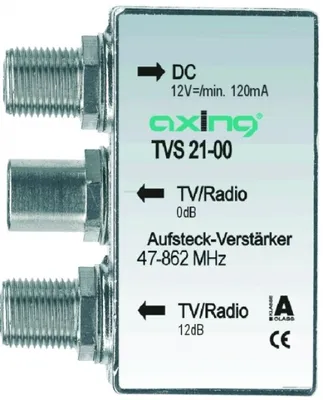 Produktbild von Axing TVS02100 Aufsteckverstärker u.A. für SAT