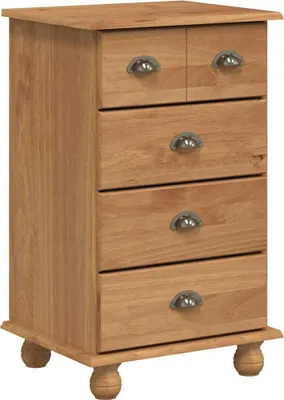 Produktbild von vidaXL Schubladenkommode mit Schubladen ASKIM Braun 45,8 x 40 x 79 cm
