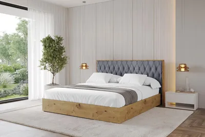 Produktbild von ALTDECOR Polsterbett mit Bettkasten - ENZO5 - 120x200 - Dunkelgrau - Bett mit Matratze H3/H4, Doppelbett mit Stauraum und Latternrost, Boxbett mit Kopfteil