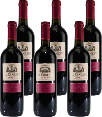 Produktbild von Ca` Ernesto Merlot IGP -trocken- (6 x 0,75L)