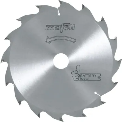 Obrázok produktu pre Mafell Sägeblatt-HM 185 x 1,2/1,8 x 20 mm, Z16, WZ, Battery ideal | 092494