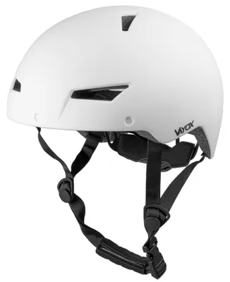 Produktbild von Vayox Fahrradhelm Street VA0423WMM Verstellbar von 55 bis 58 CM - Größe M - mit LED-Beleuchtung - Weiß