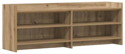 Obrázok produktu pre vidaXL TV stolík 135 x 33 x 47 cm, drevotrieska v štýle Artisan Oak