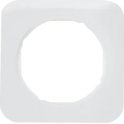 Immagine prodotto di Telaio 1gang R.1 bianco polare, lucido 10112189 Berker Hager