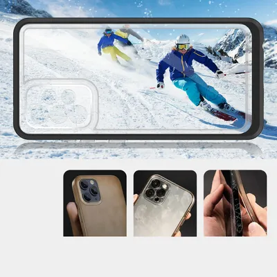 Produktbild von Hybrid Armor Schutz Klare 3in1 Hülle kompatibel mit Samsung Galaxy A33 5G Frame Gel Cover Schutzhülle Case