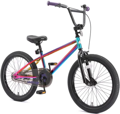 Produktbild von BIKESTAR Kinder Fahrrad ab 6 Jahre | 20 Zoll BMX Kinderrad | Schwarz & Blau
