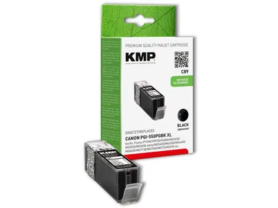 Obrázek produktu pro Černá inkoustová kazeta KMP C89 kompatibilní s Canon PGI-550PGBK