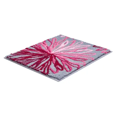 Produktbild von Grund Badteppich ART - 100% Polyacryl SUPERSOFT, Farbe:Rosé / Grau, Größe:50x60 cm