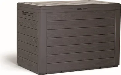 Produktbild von Skrzynia ogrodowa Prosperplast WOODEBOX brązowa 190L
