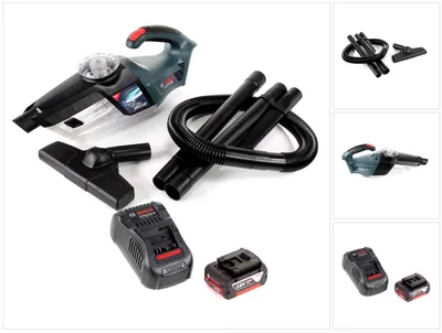 Zdjęcie produktu dla Odkurzacz akumulatorowy Bosch GAS 18V-1 18V + 1x akumulator 5.0Ah + ładowarka