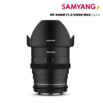 Image de Samyang MF 24mm T1.5 VDSLR MK2 Fuji X