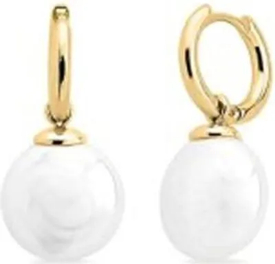 Image de Paire De Boucles D'oreilles Majorica, Argent 925 18133.01.1.E00.909.1