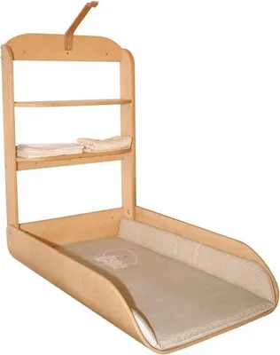 Produktbild von Wickelkommode Wandmontage, Roba Liebhabaer, Klappbar, 49 x 76,5 x 85 cm, Mit Wickelauflage, Bis 11 kg